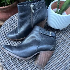 Coach ankle booties